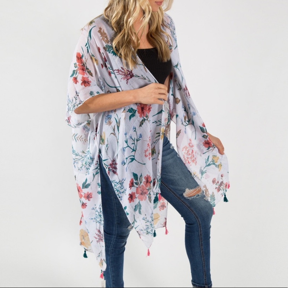 Floral Kimono